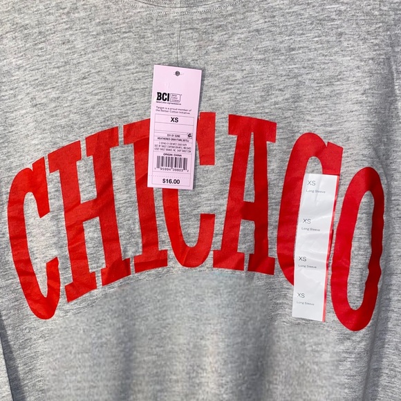 Wild Fable Unisex Adult Long Sleeve Oversized T-Shirt - - Picture 5 of 6